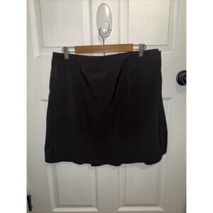NEW Ripskirt Hawaii Women’s Short Skirt Black Solid Size XL Length 2 Wrap
